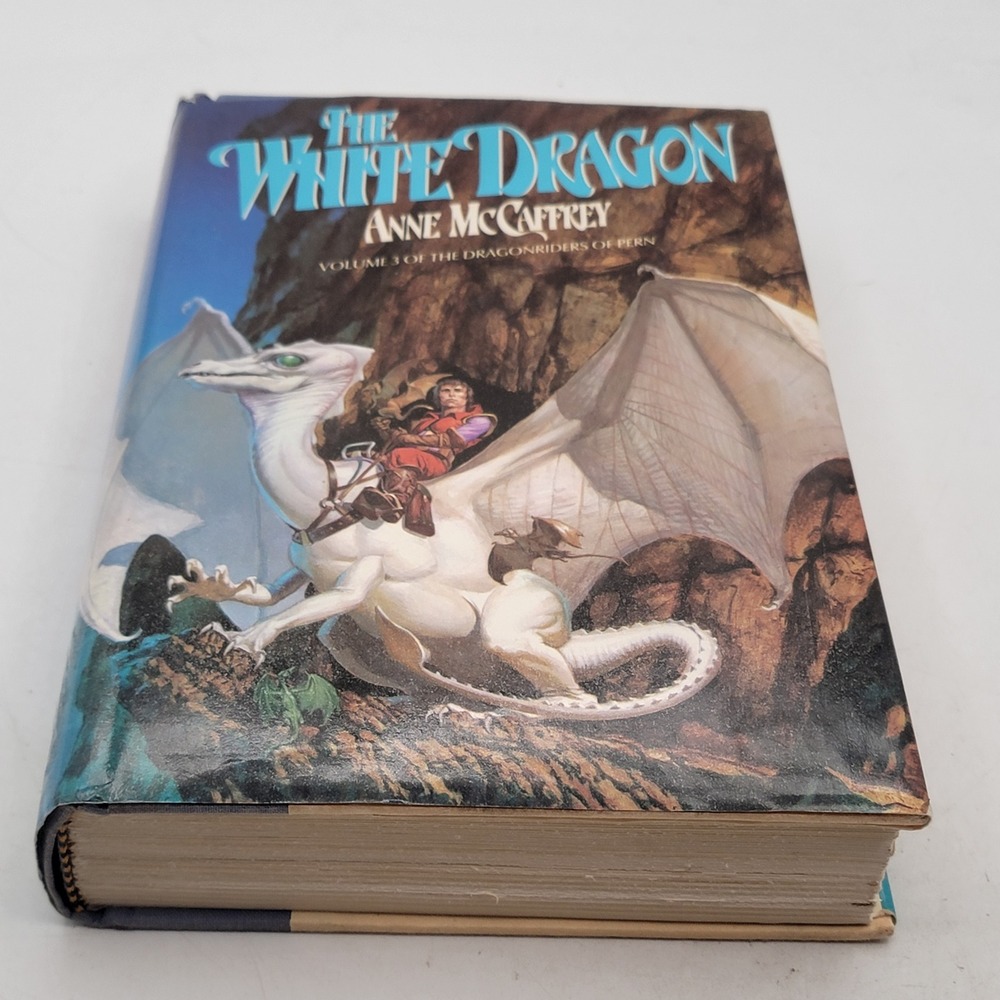 Anne McCaffrey The White Dragon Hardcover 7th Printing Pern Series Good